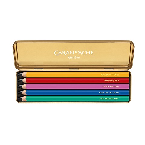 Caran d'Ache Set Maxi Graphitstifte Colour Treasure