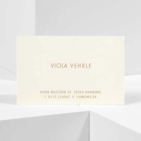 Individuelle Visitenkarten, „Viola Vehrle“