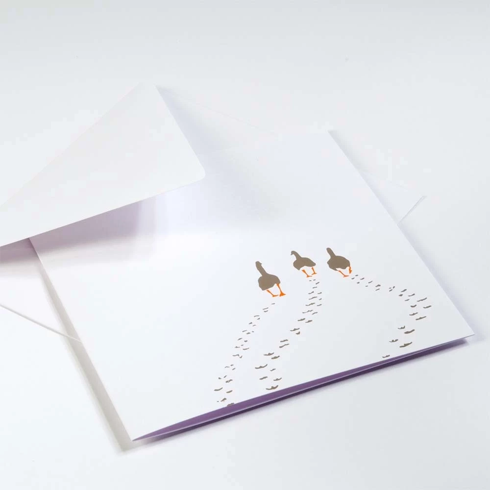 grusskarte_gaense_2 Grußkarte Gänse