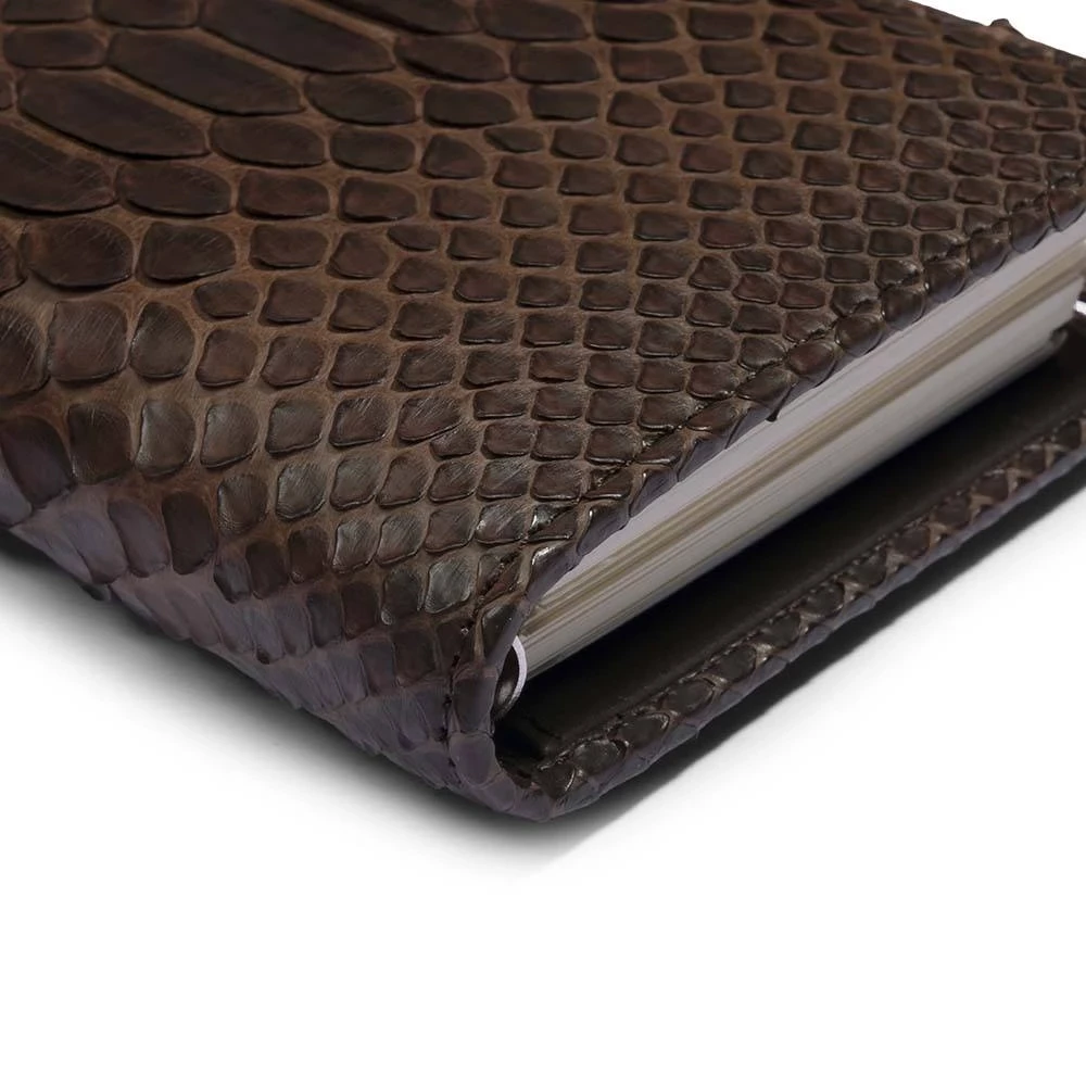 Terminplaner Python Leder Braun