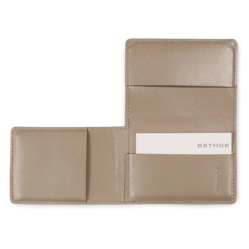 Kreditkartenetui Adri 3-fach 9 5x7 0 cm Leder taupe