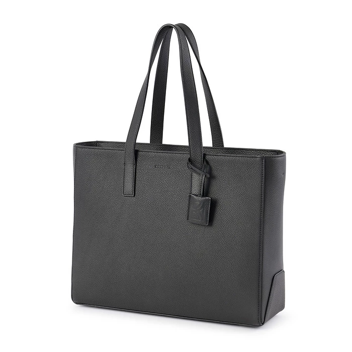 Business Shopper Leder Schwarz