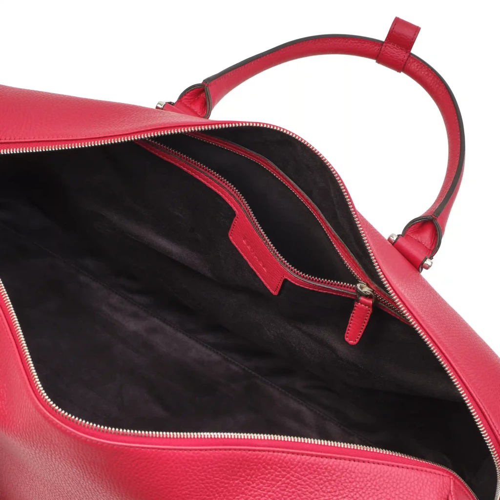 Reisetasche Adri Leder Dunkelrot