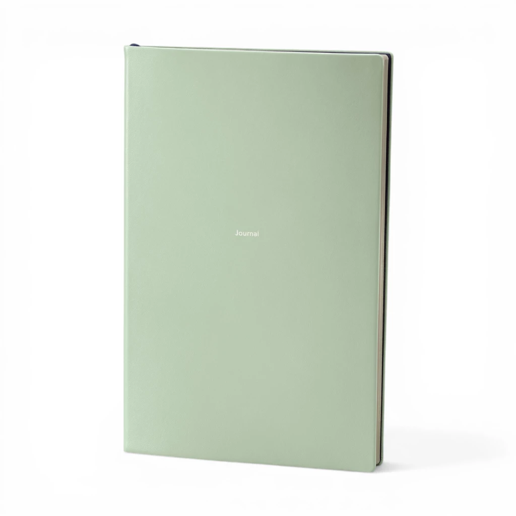 Notizbuch L Blanko Cool Mint