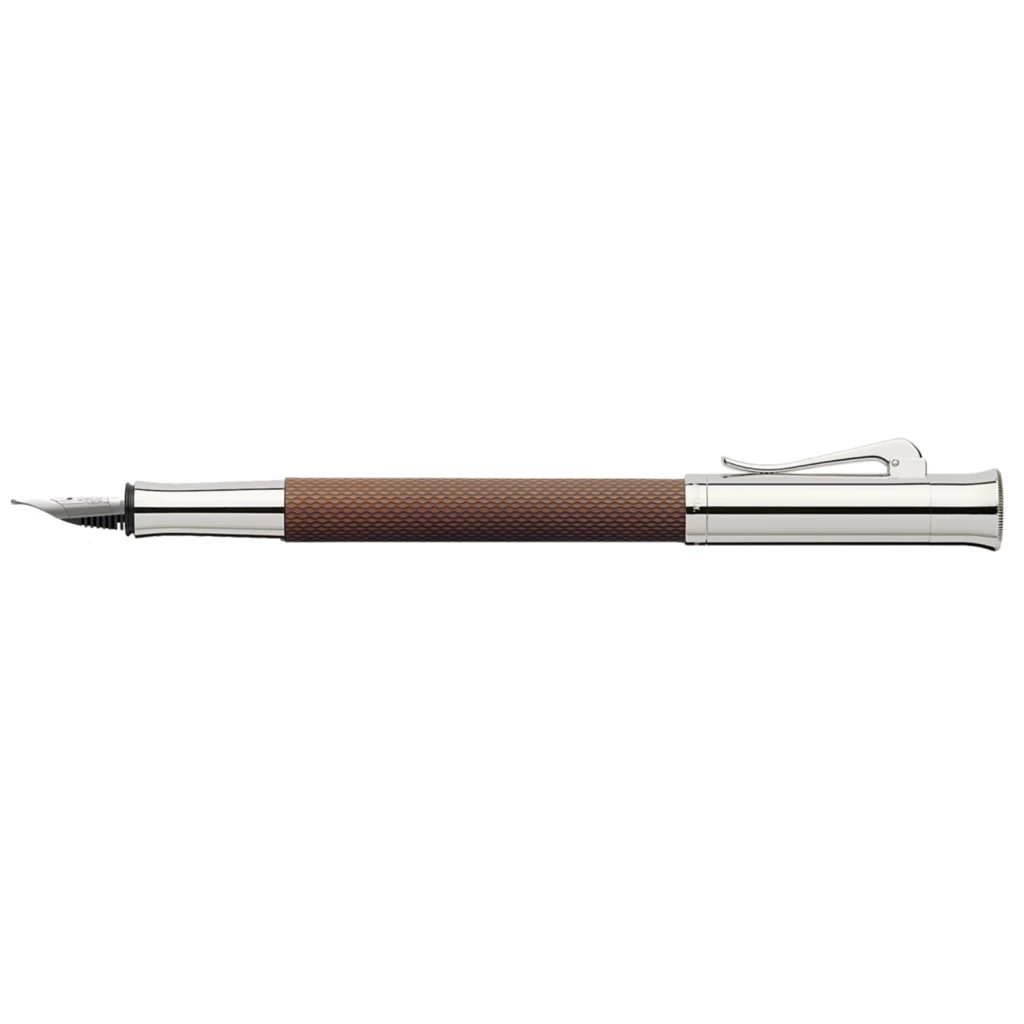 graf_von_faber-castell_fuellfederhalter_guilloche_cognac_m_4 Graf von Faber-Castell Füllfederhalter Guilloche Cognac M
