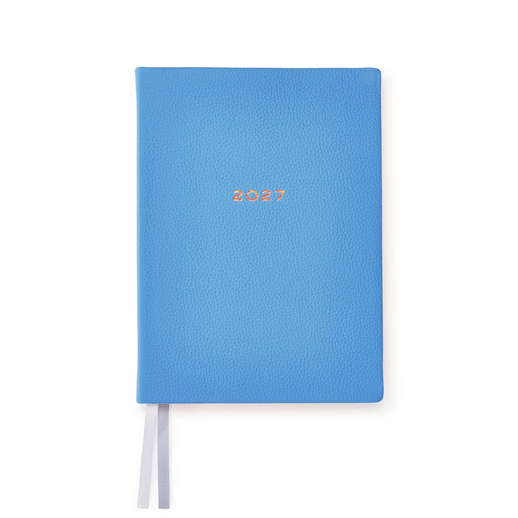 Wochenkalender Notizen 2027 Racing Blue