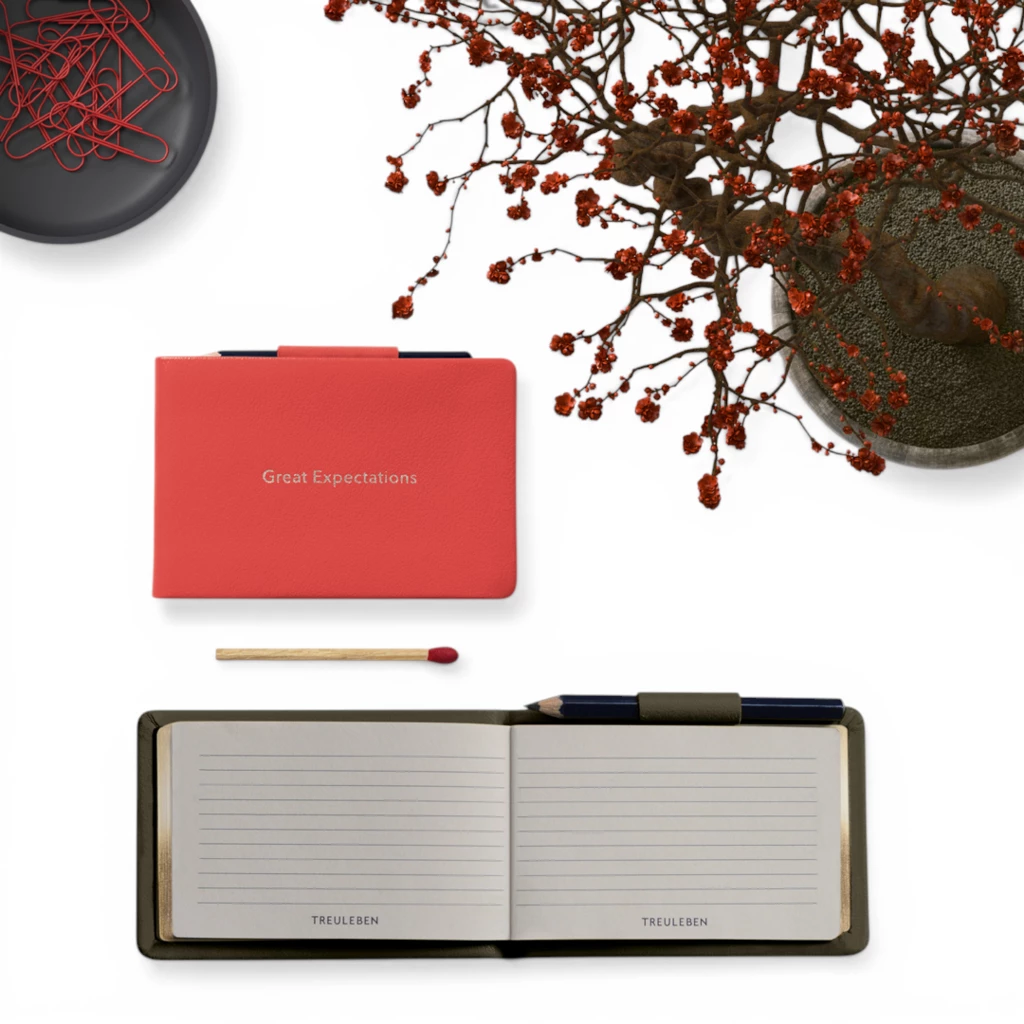 Treuleben Bonsai Edition "Big Data" Leder Schwarz