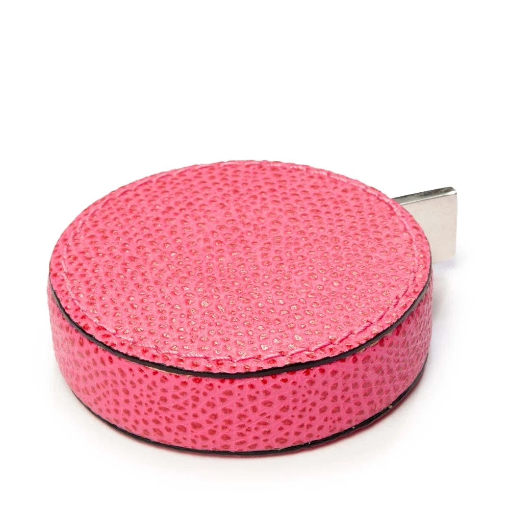 Maßband 150 cm Leder Pink