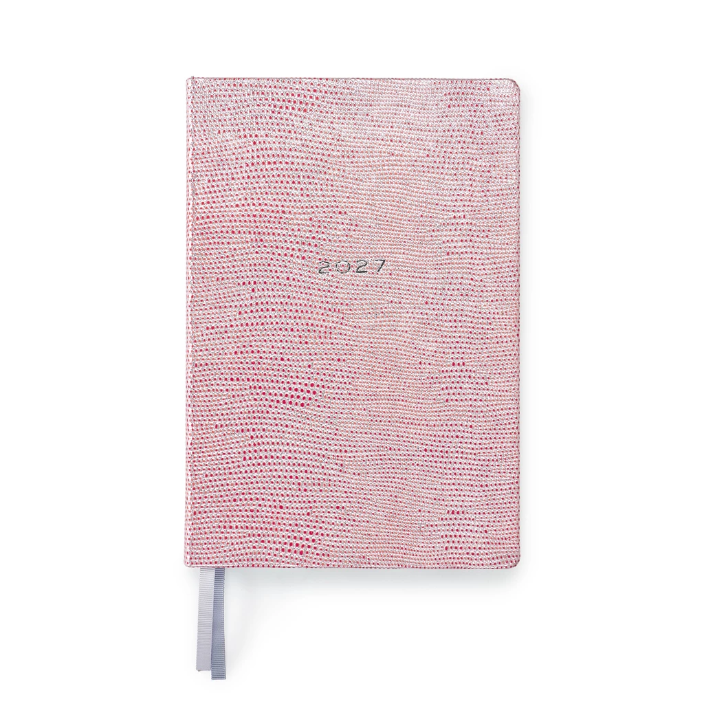 Tageskalender 2027 Silver Red