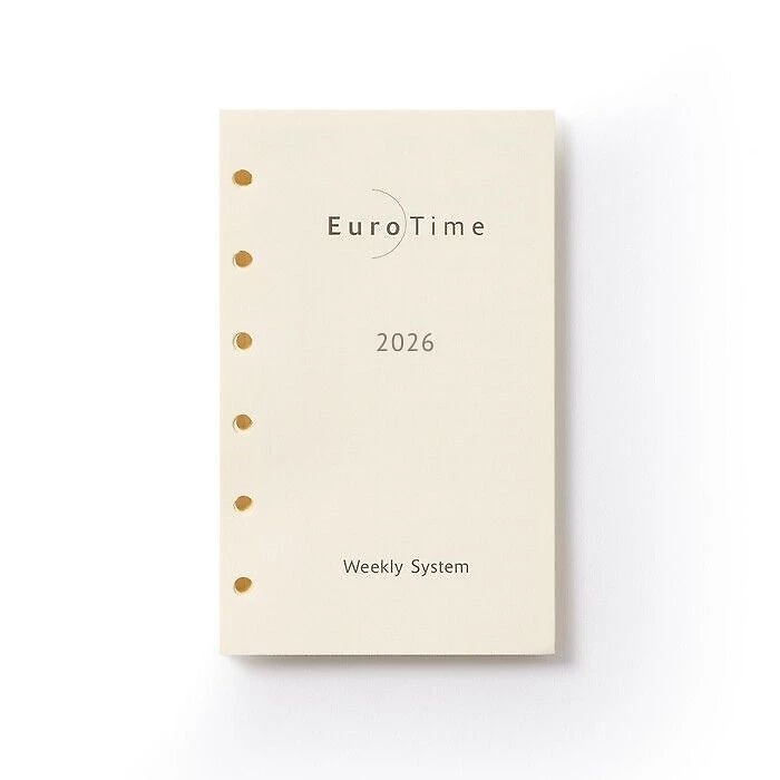 Refill Kalender PO Pocket Planer 2026 1Woche/2Seiten ivory