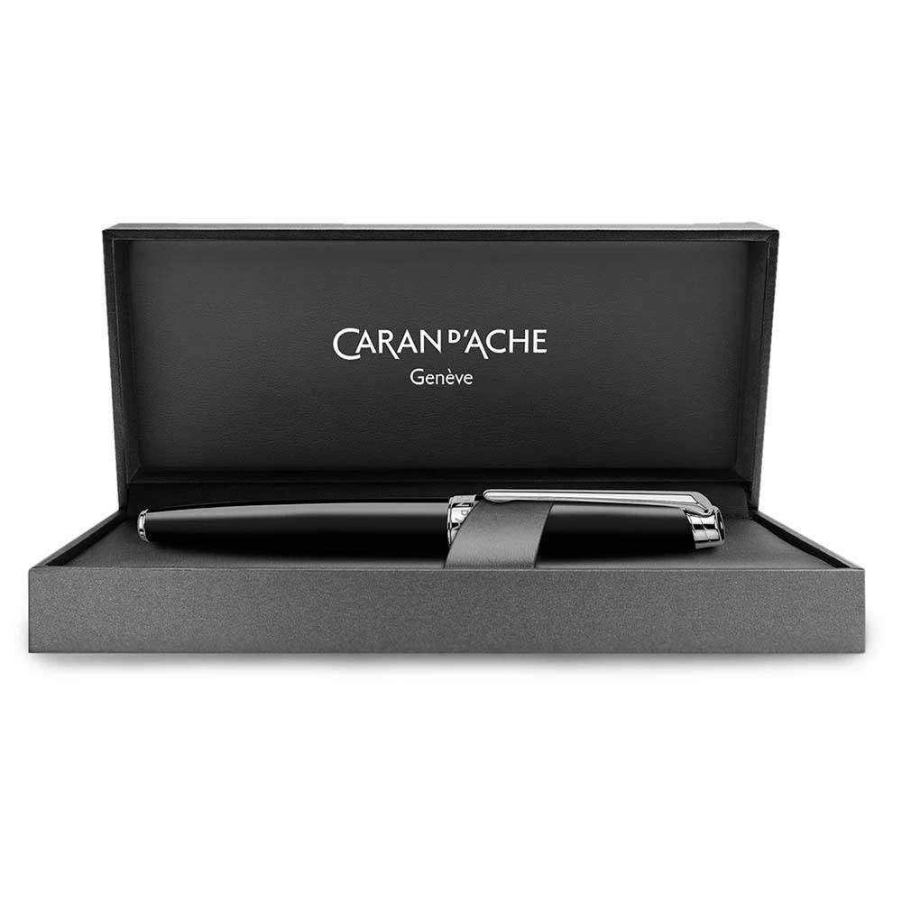 Caran d'Ache Füllhalter Léman Ebony Schwarz