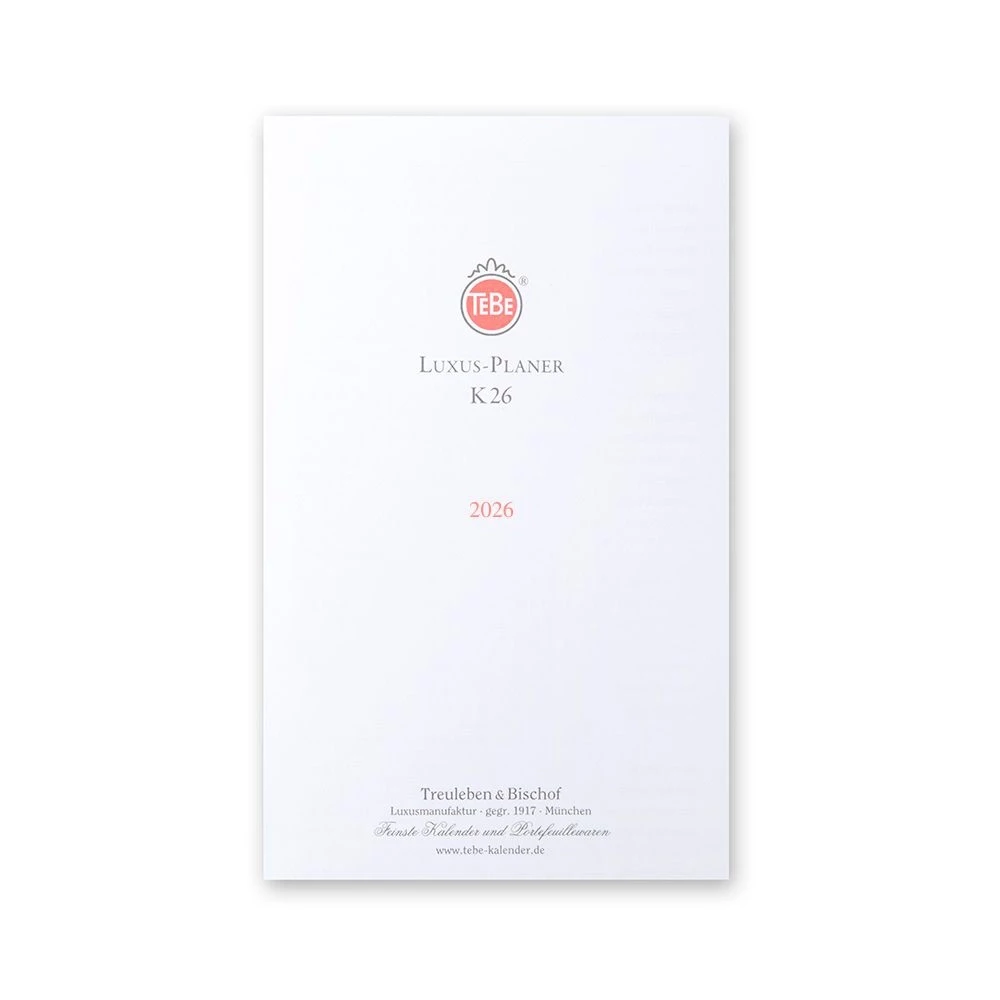 Planerersatzeinlage Kalender K 26, 1Monat/2Seiten 2026