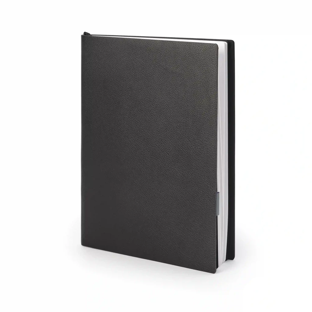 Whitebook XLX Lederhülle Calf Soft Schwarz