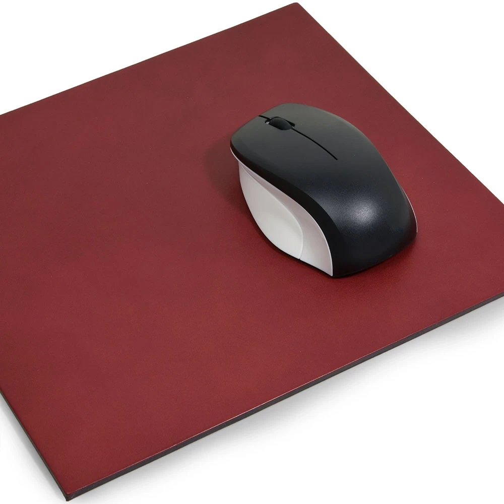 Mauspad Leder Bordeaux