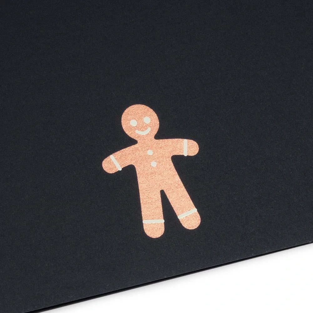 Weihnachtskarte Gingerbreadman