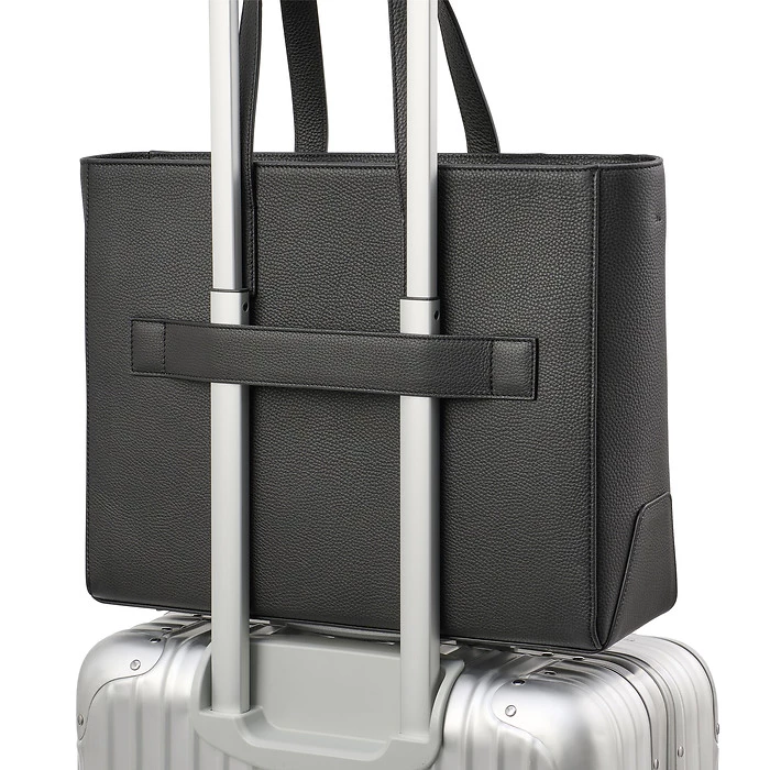Business Shopper Leder Schwarz