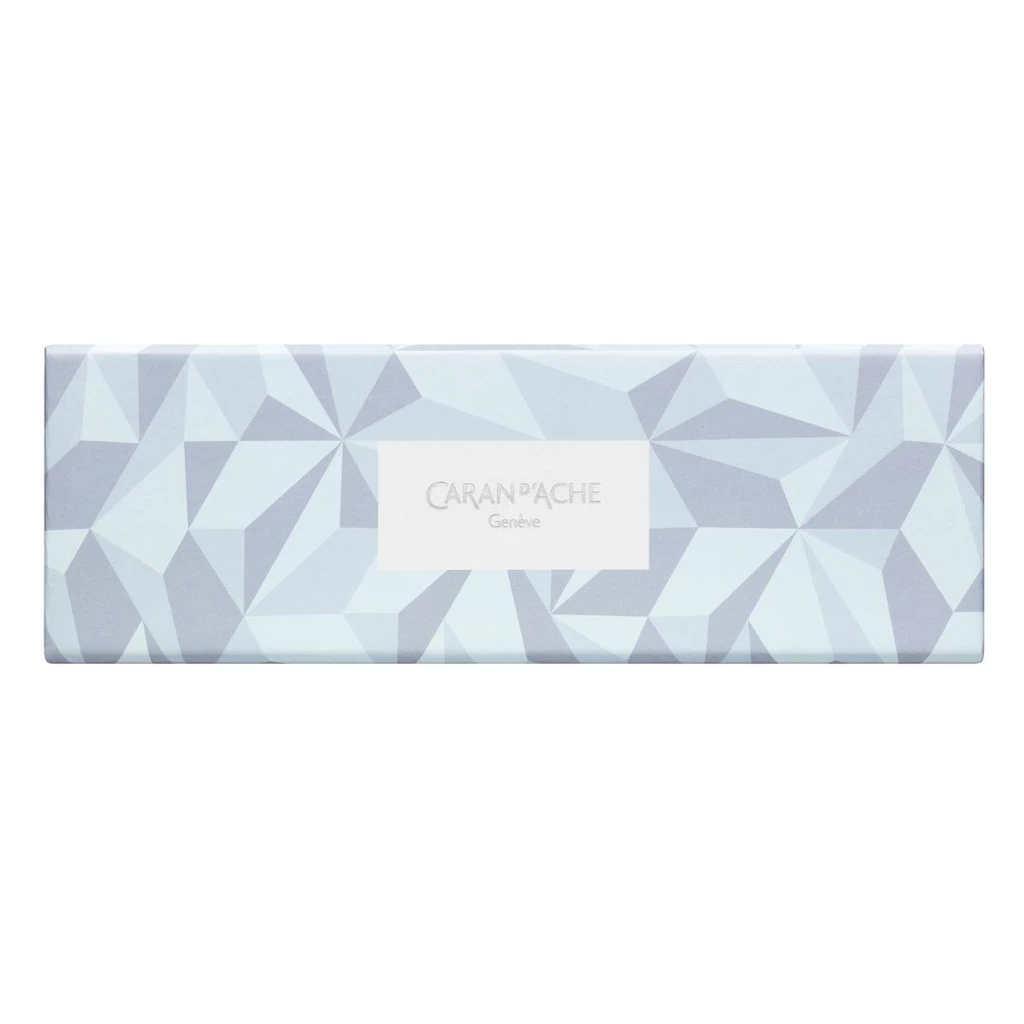 Caran d'Ache 849 Kugelschreiber weiß Alpine Frost