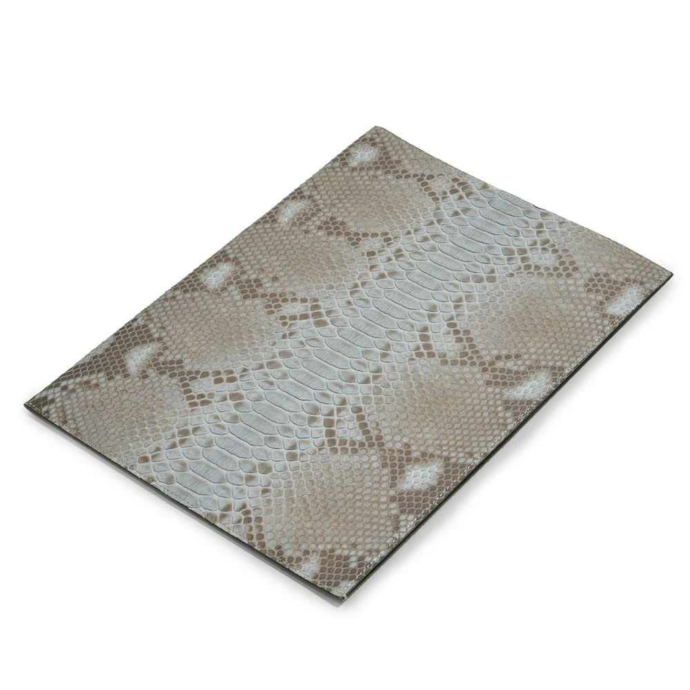 Dokumentenmappe A4 Leder Grau