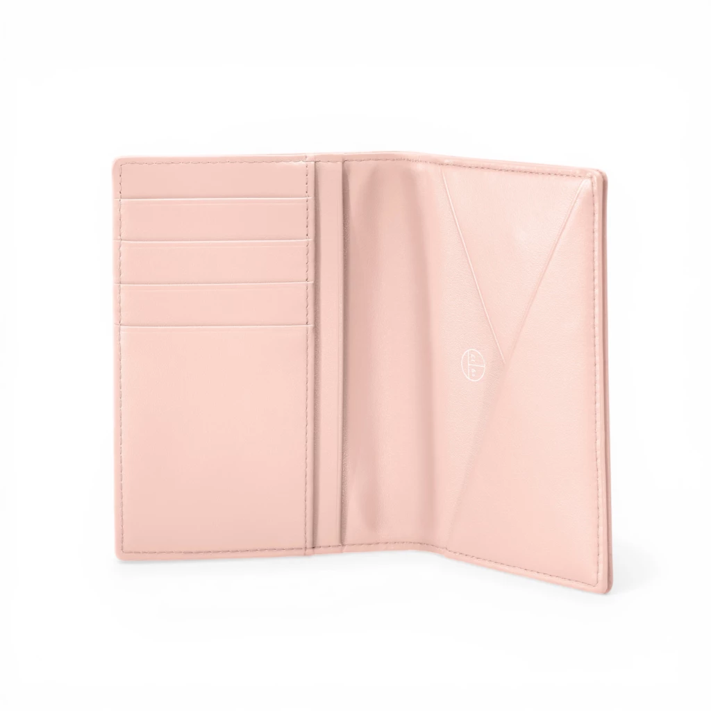 Treuleben Reisepasshülle Leder Rosa