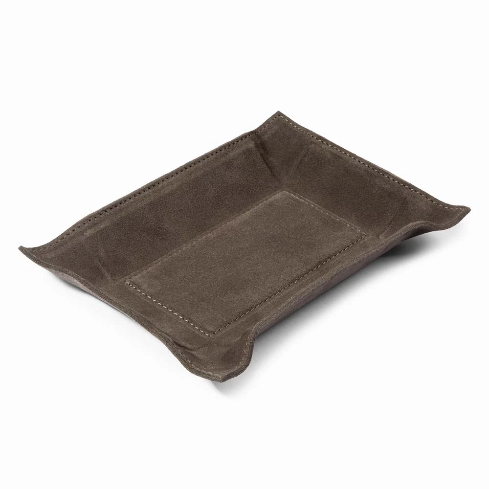 Taschenleerer Rechteckig Wildleder Lava