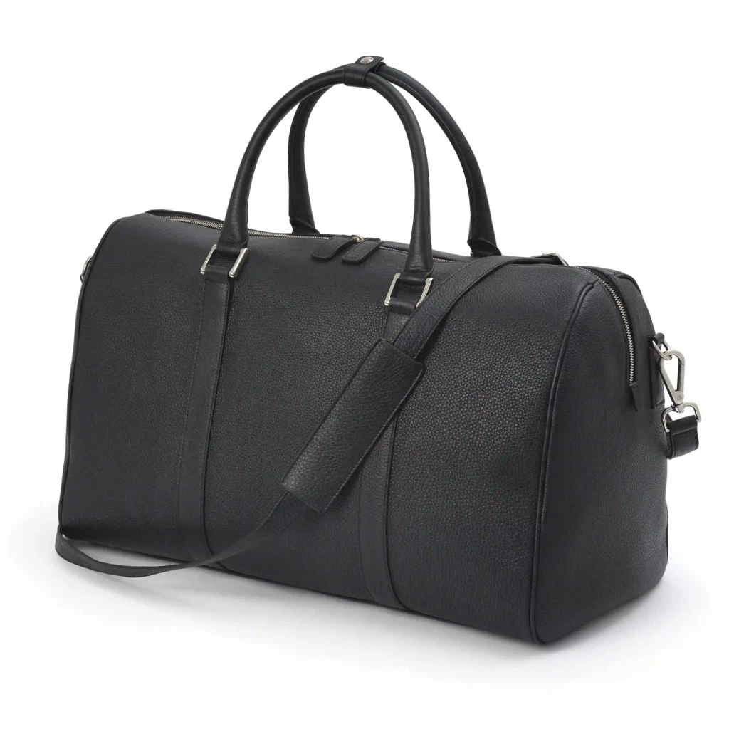 Reisetasche Adri Leder Schwarz