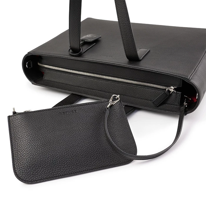 Business Shopper Leder Schwarz