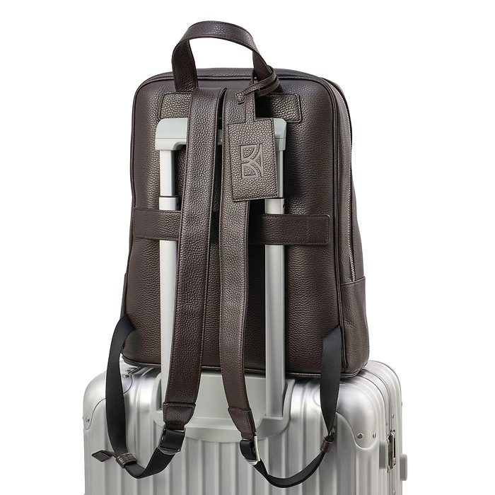 Rucksack Adri Leder Dunkelbraun