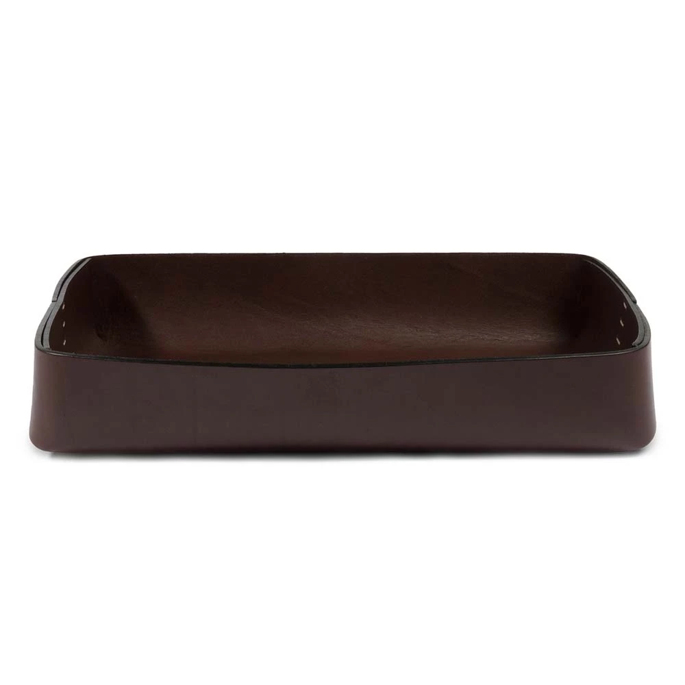 Ablagekasten A4 Leder Dunkelbraun