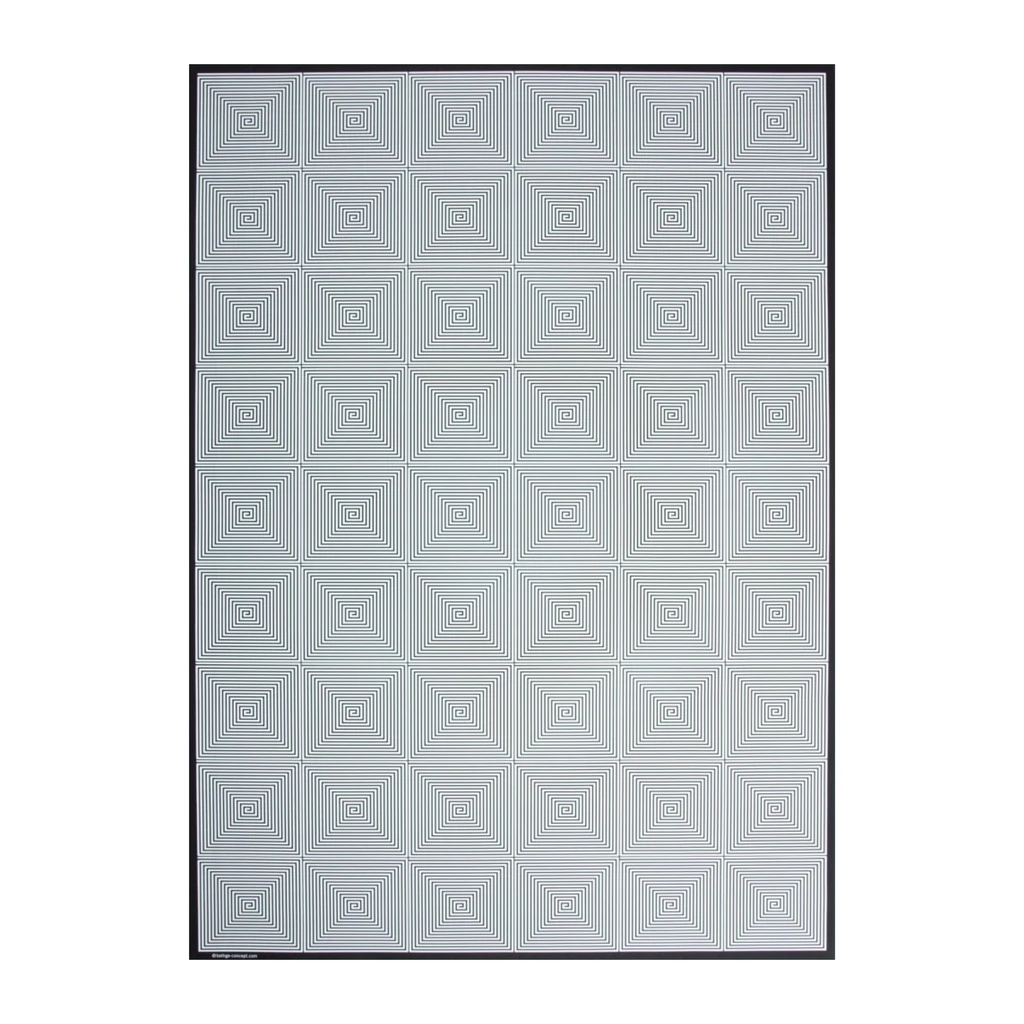 Geschenkpapier Kachel 3er-Set Weiß