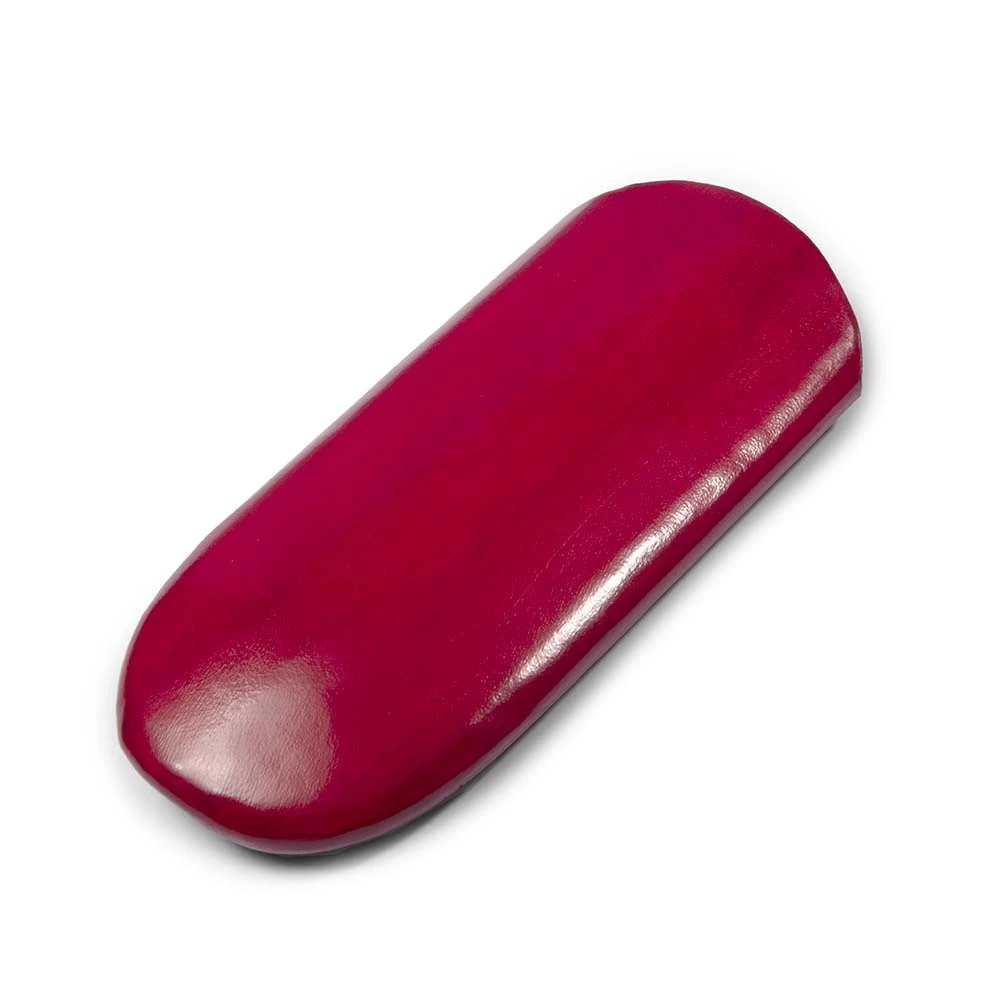 Brillenetui Leder Rot