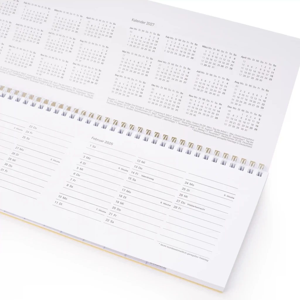 Kalender Disponent 2026