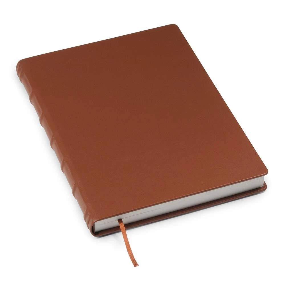 Gästebuch A4 Leder Brandy