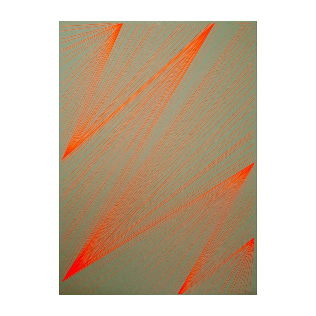 Geschenkpapier Lines 3er-Set Dunkelgrau