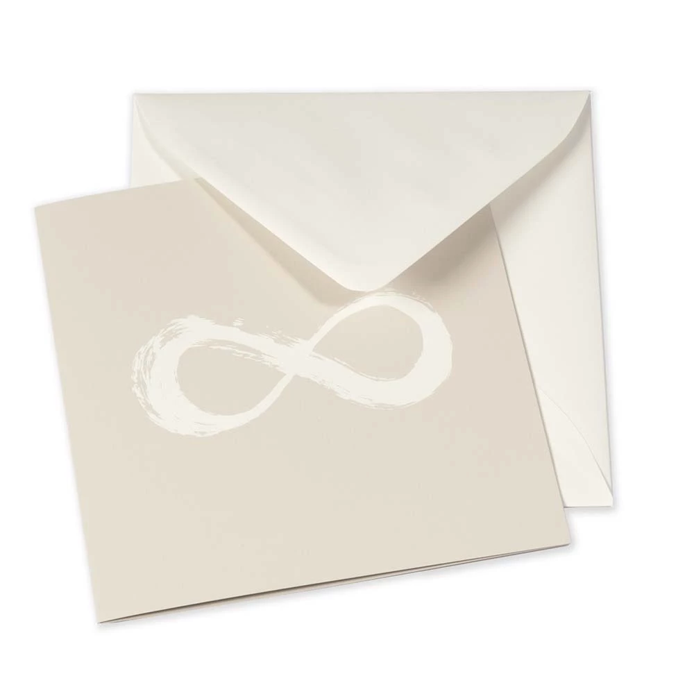 Grußkarte Unendlich Pure Sand