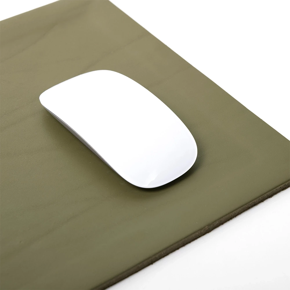 Mauspad Walnuss/Clay Leder Clay