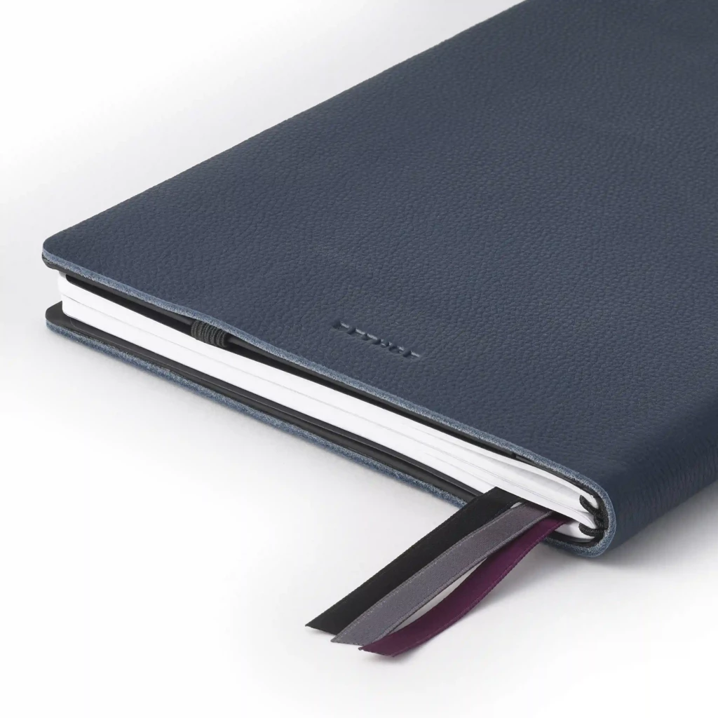 Whitebook MX Lederhülle Navy