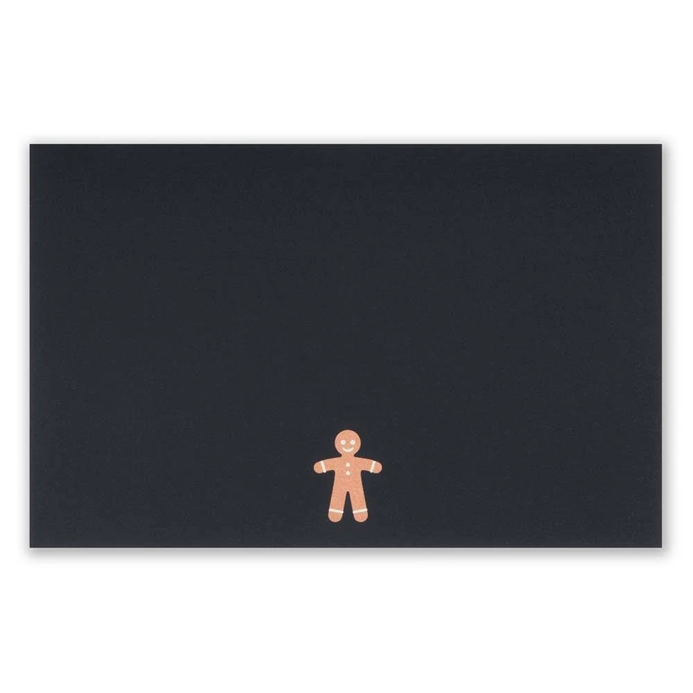 Weihnachtskarte Gingerbreadman