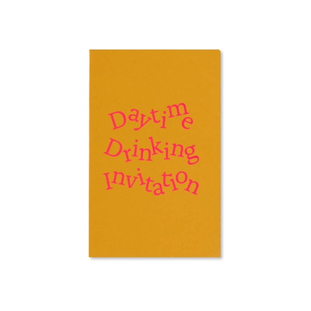 Grußkarten-Set Daytime Drinking Invitation Mini mit 5 Karten