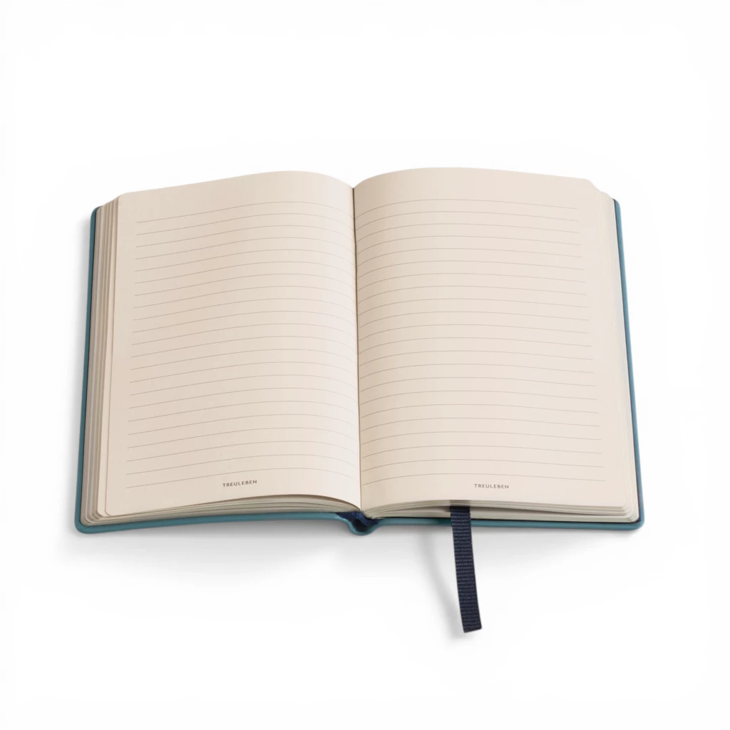 Notizbuch S Liniert Taubenblau