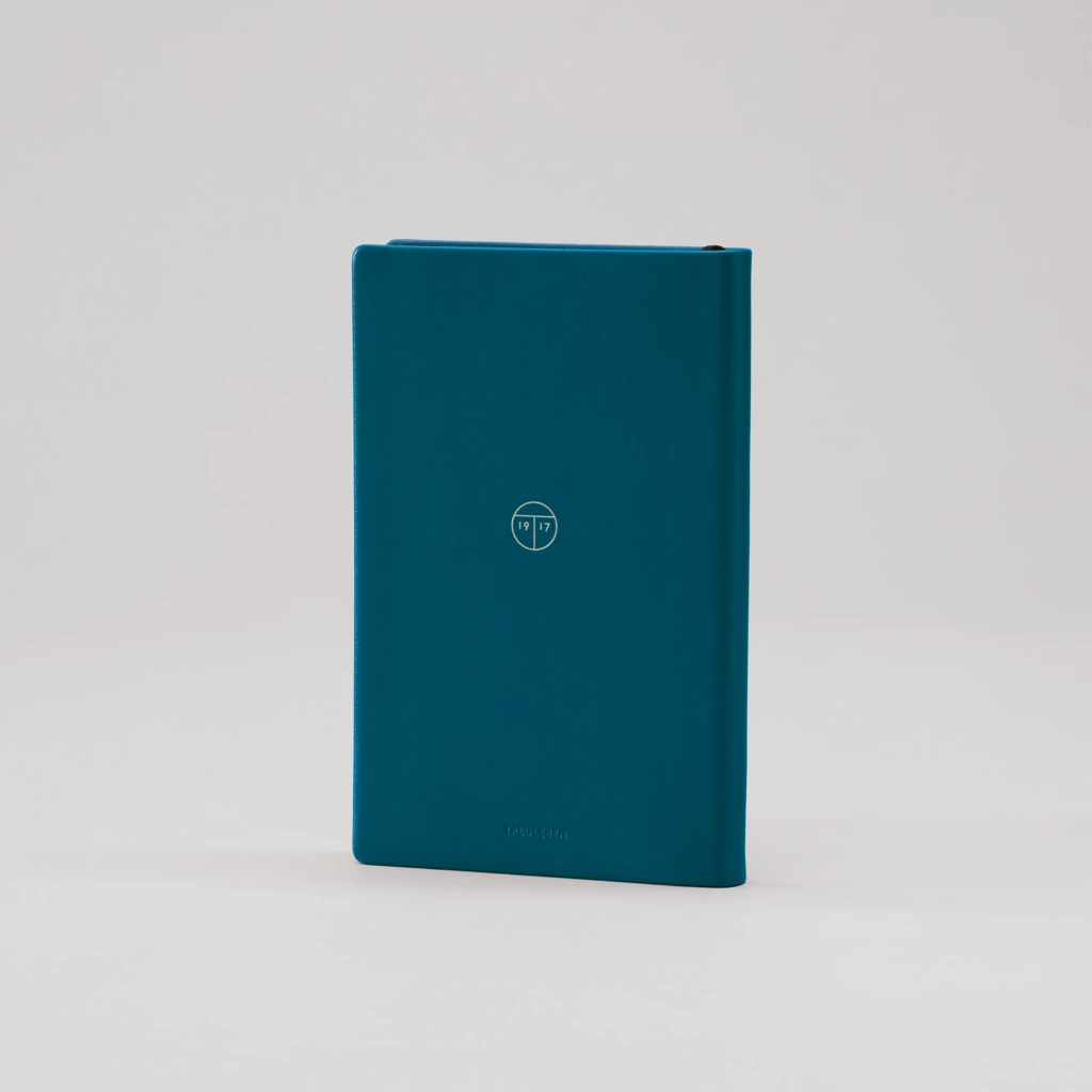 Notizbuch S Blanko Petrolgrün