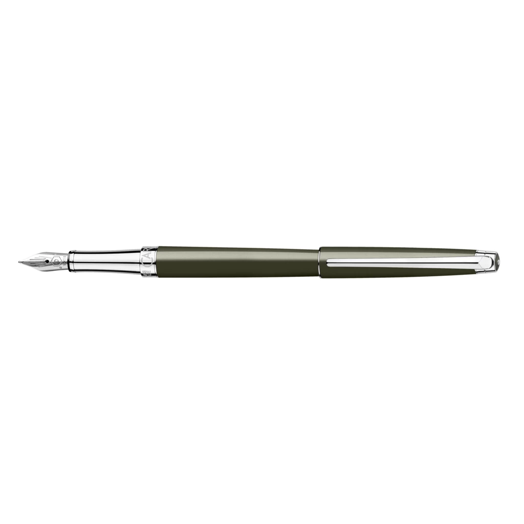 Caran d'Ache Füllhalter Léman Slim Terre d'Ombre rhod. M