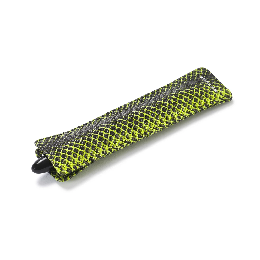 Stifteetui 1er Leder Green Viper