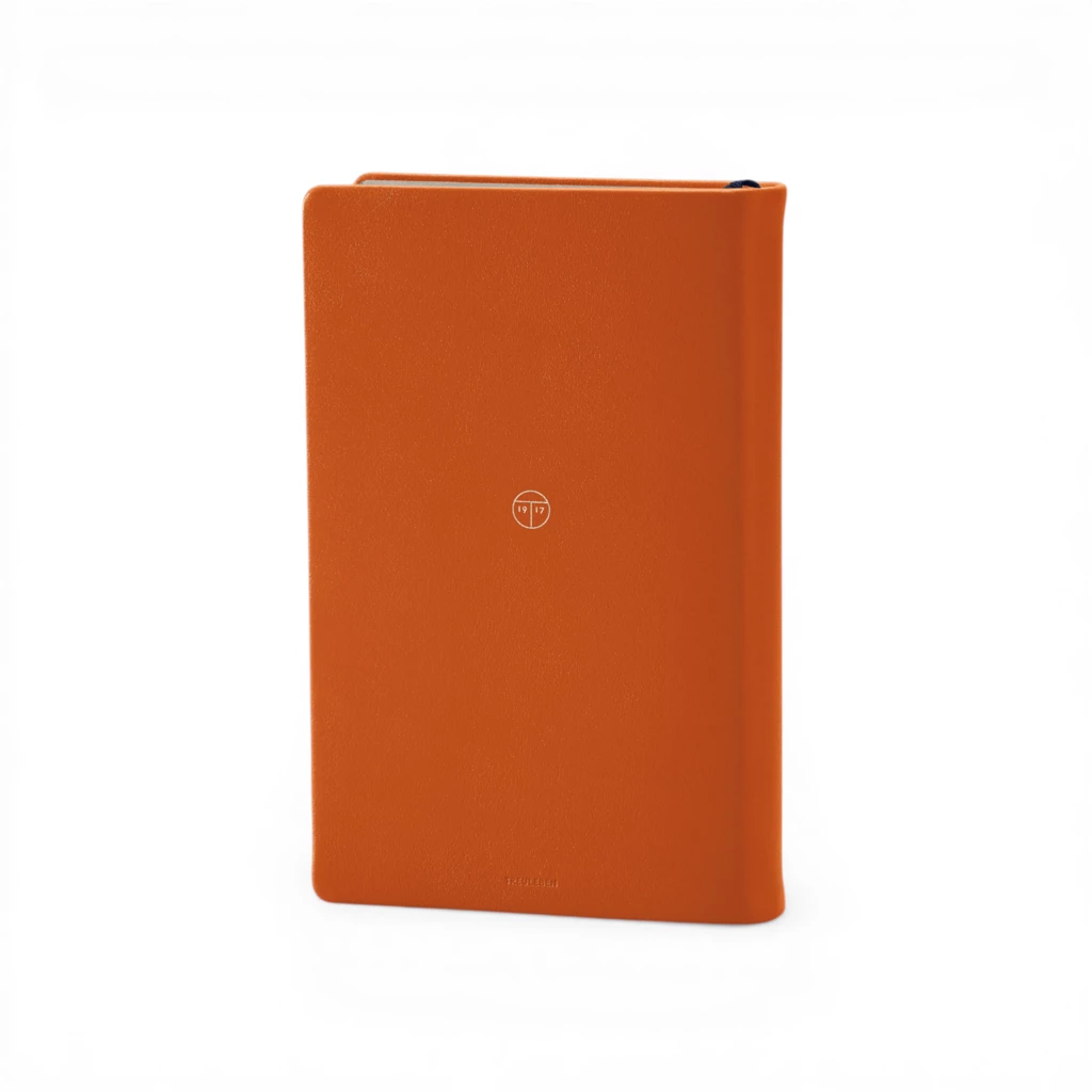 Treuleben 5-Jahres-Tagebuch M Leder Orange