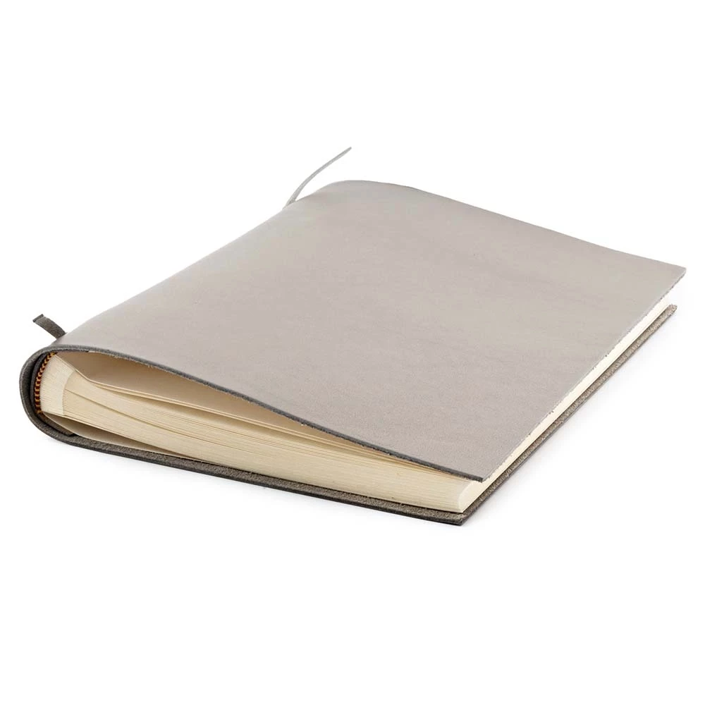 Fotoalbum 30 Blatt Leder Taupe