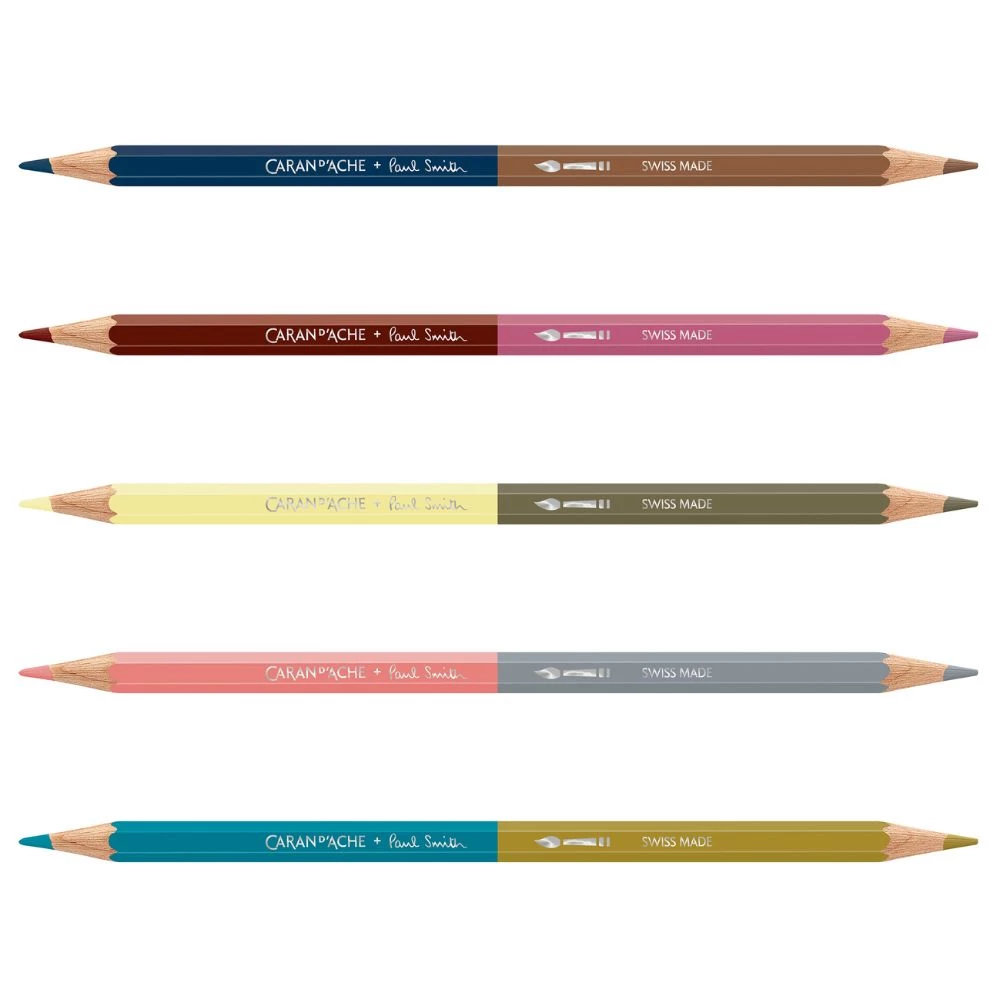 Buntestifte Caran d'Ache 13 stk BICOLOR SET PAUL SMITH