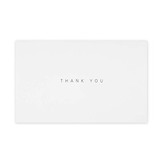 Grußkarte „Thank you“ Invitation Set BlancBlanc Mini