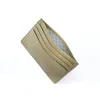 Kartenetui flach, 6 cc, Kollektion 1977, Leder, Olive - 2