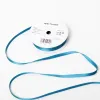 Geschenkbandrolle 6 mm Saphirblau