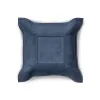 Leder Taschenleerer Wildleder Quadratisch Royalblau