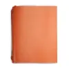 Leder Ringbuch A5 4 Ringe Orange